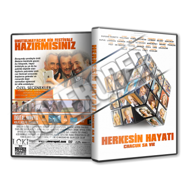 Herkesin Hayatı - Chacun sa vie 2017 Cover Tasarımı (Dvd cover)